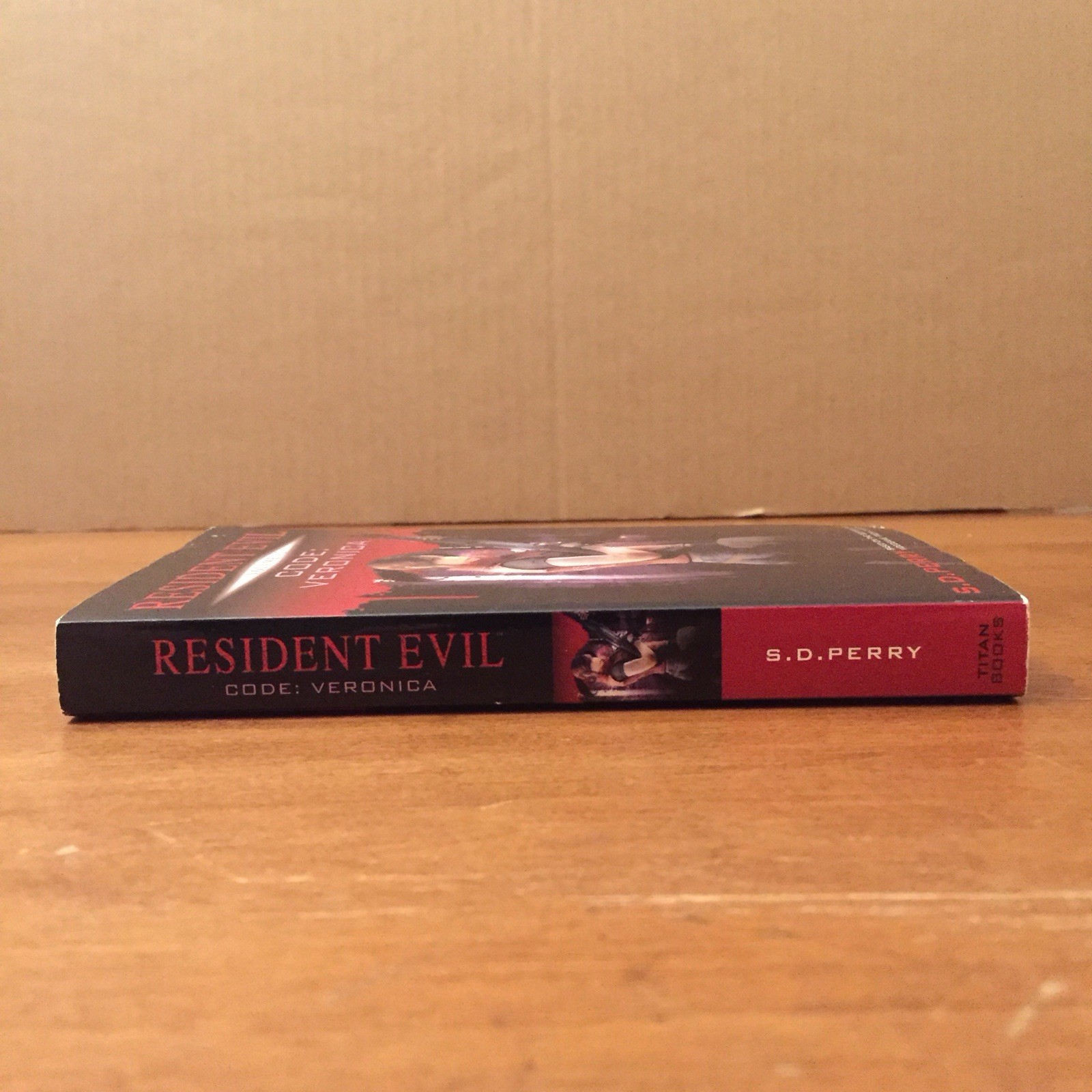 Resident Evil: Code Veronica by S.D. Perry 2012 Titan Books MMPB Good