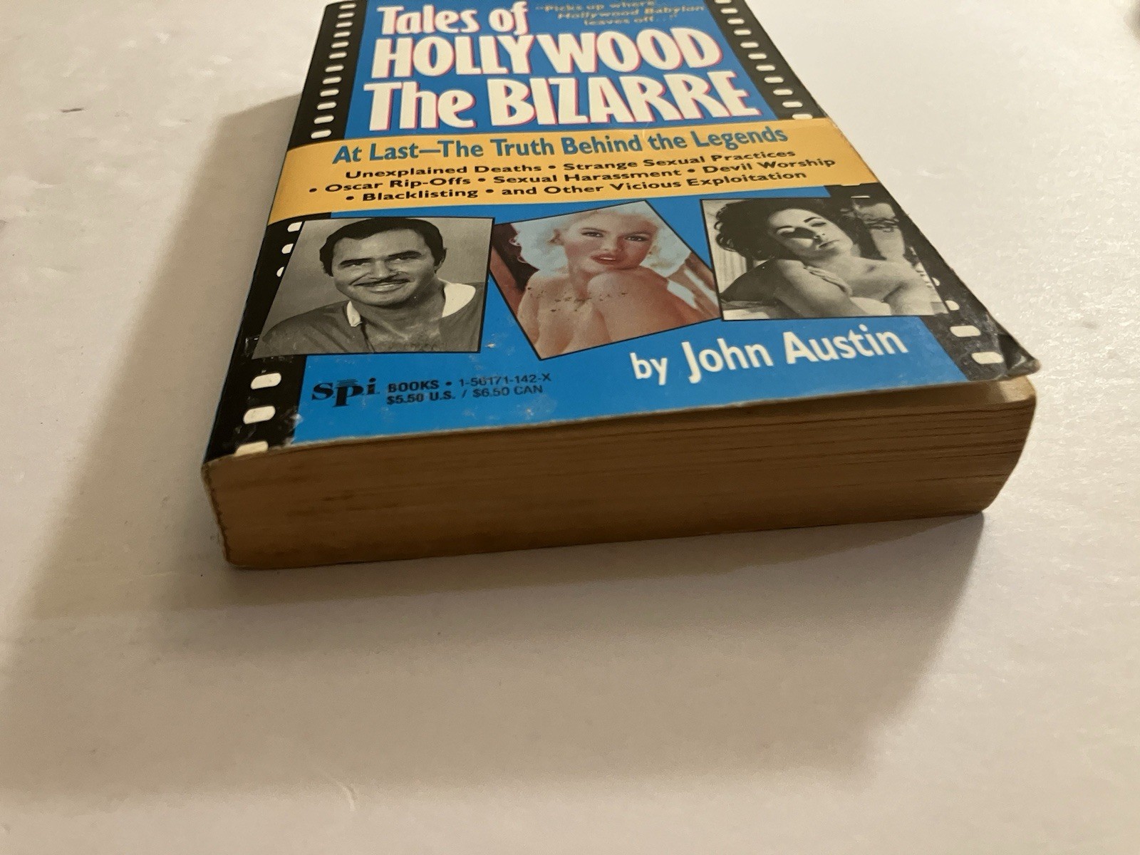 TALES OF HOLLYWOOD THE BIZARRE JOHN AUSTIN PB 1992 SPI PHOTOS DEVIL WORSHIP
