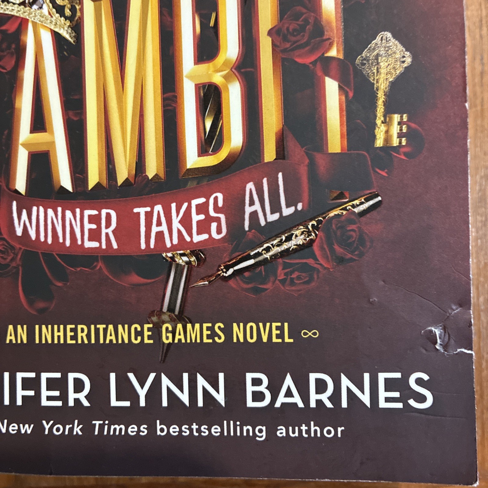 The Inheritance Games Trilogy by Barnes, VG WH 153319H