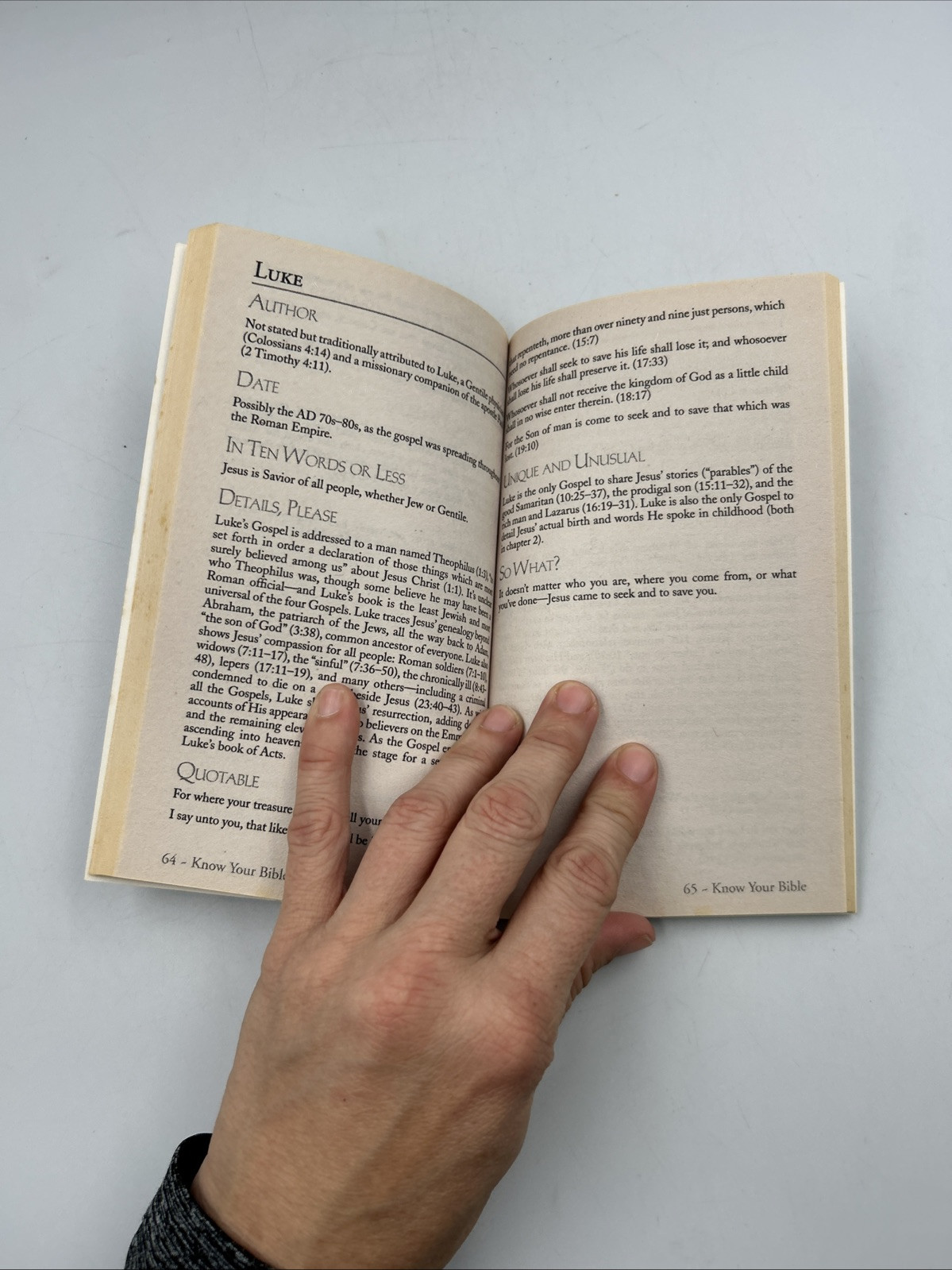 Know Your Bible : All 66 Books Explained and Applied by Paul Kent (2008, Mass…