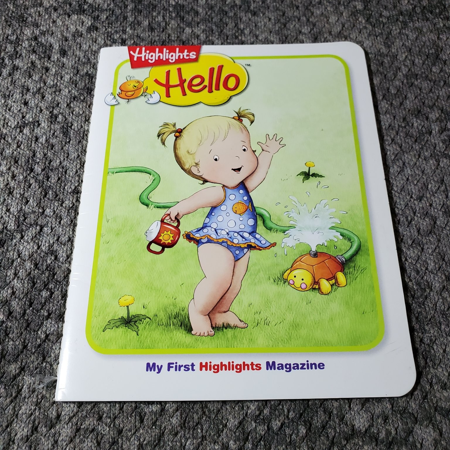 Highlights Hello My First Magazine Board Book Lot Early Learning Toddler Baby