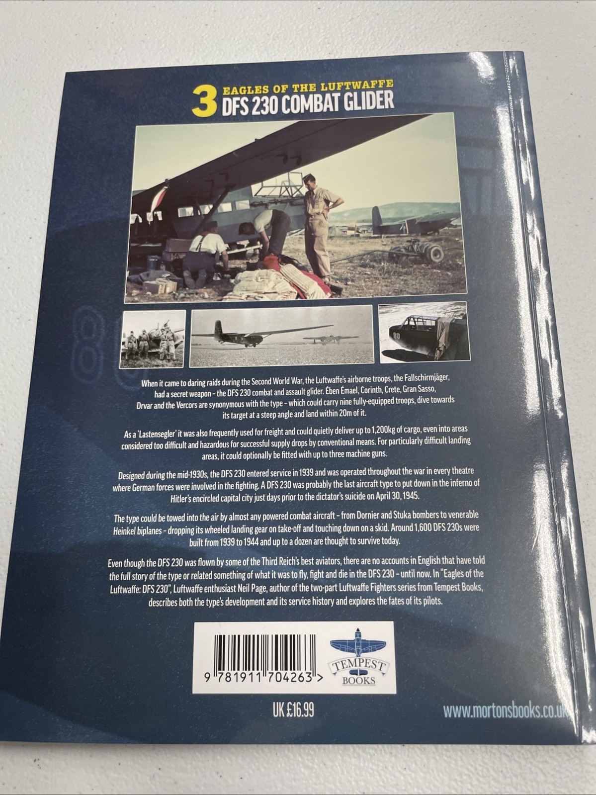 Eagles of the Luftwaffe: DFS 230 by Neil Page Paperback Book