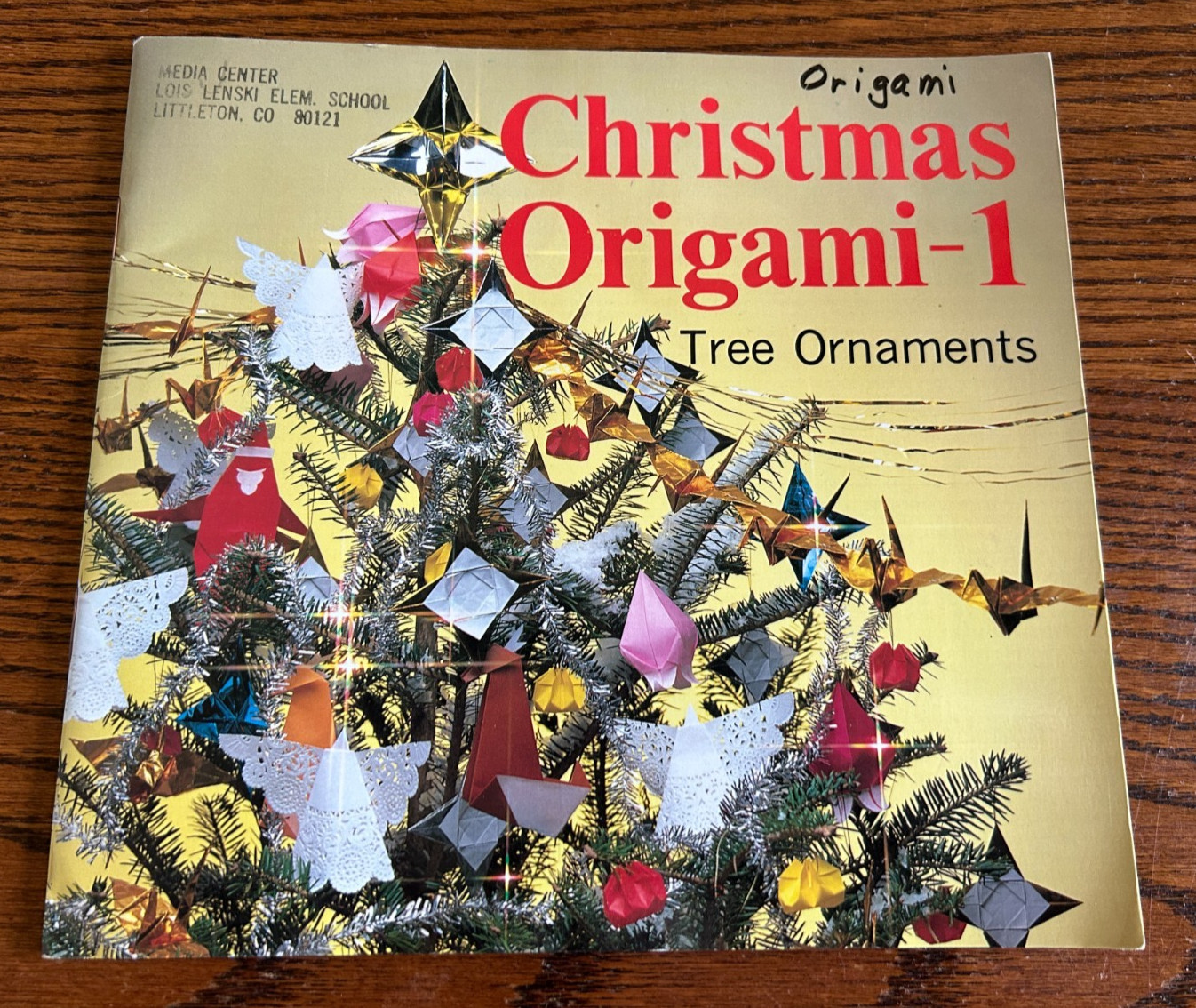 Lot of 5 Origami Books 1, 3, 4, 7, 11 Printed in Japan 1985+ Vintage
