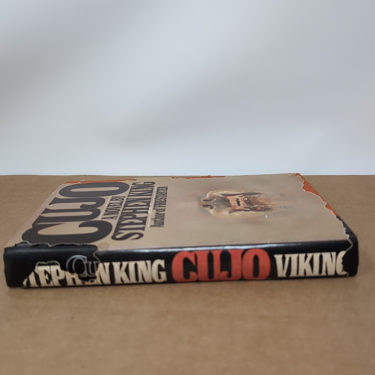 Stephen King Cujo 1981 Viking Book Club Edition Hard Cover Dust Jacket