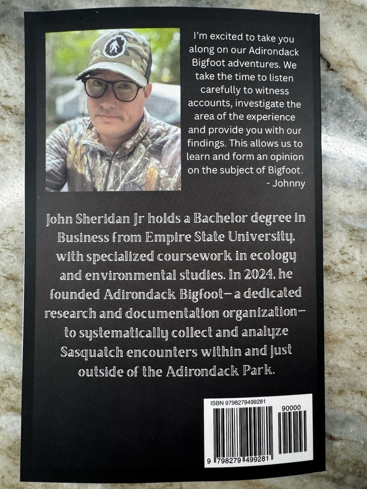 Autographed BOOK | Adirondack Bigfoot Chronicles, Volume 2.
