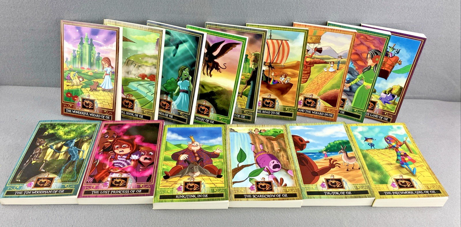 The Wizard of Oz 15 Book Collection The Wonderful Wizard of Oz L. Frank Baum Set