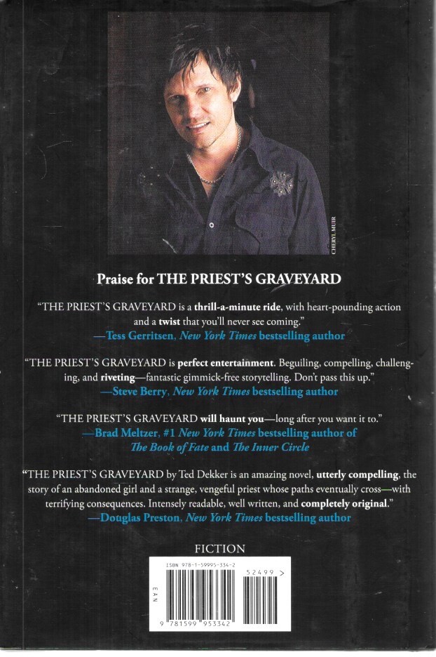 THE PRIEST’S GRAVEYARD by TED DEKKER Hardcover w/jacket unread Near Mint