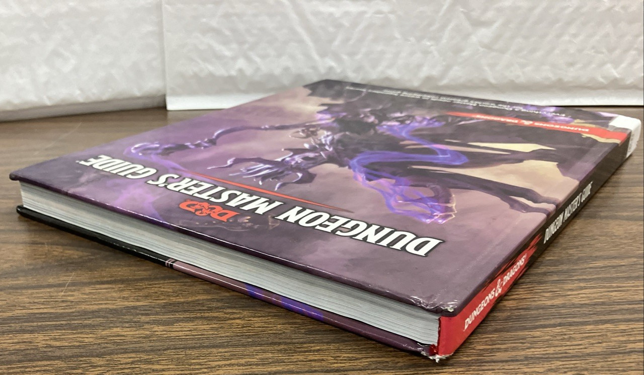 Dungeon Master’s Guide Dungeons & Dragons D&D HC RPG Wizards Coast 2014 EX-LIB