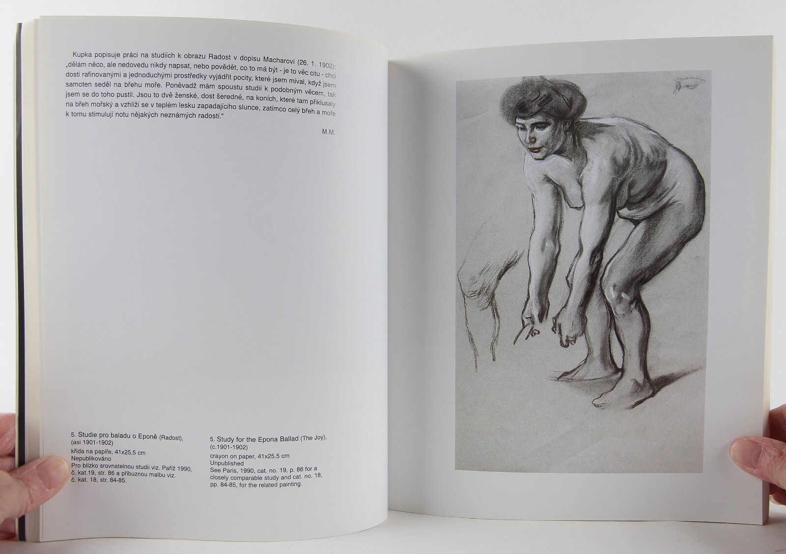 Czech Painter & Graphic Artist Frantisek Kupka (1871-1957) Exhibition Catalog