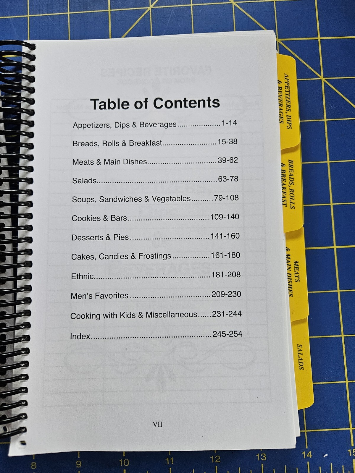 Peace Lutheran Pigeon Falls Wisconsin Cookbook 254 Pages Spiral Scandinavian