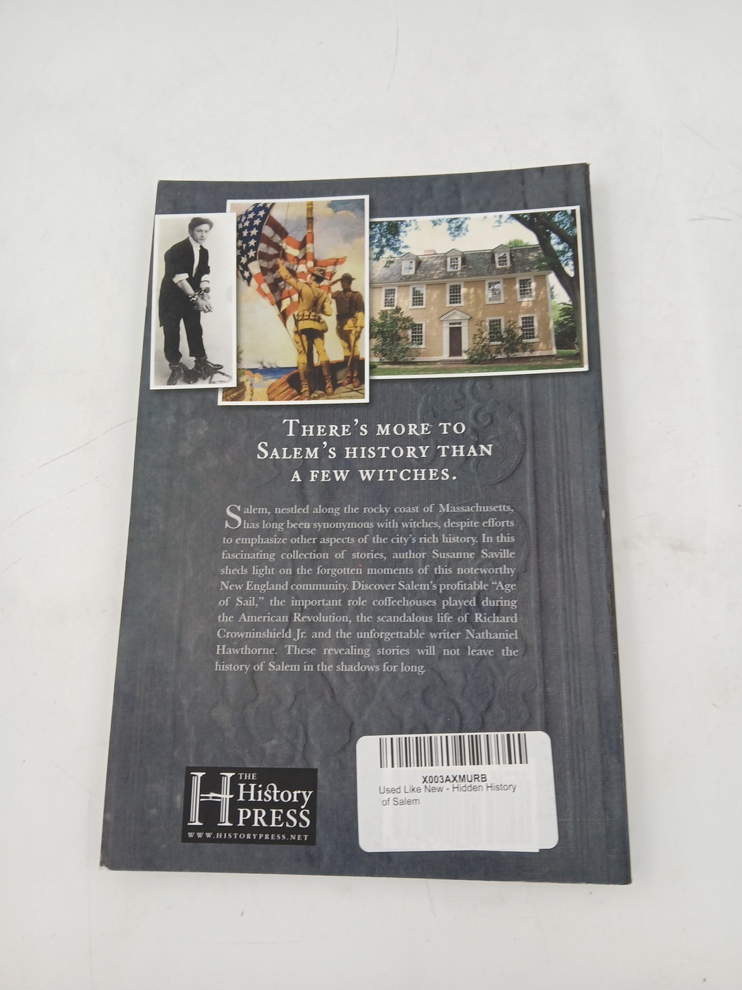 The History Press Hidden History of Salem, MA 9781596290624 Hidden History T