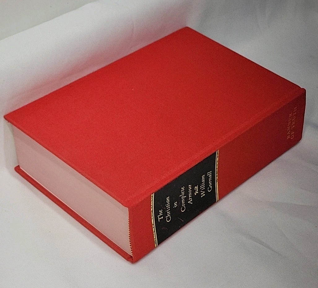 The Christian in Complete Armour By William Gurnall Banner Of Truth 1989 HC READ