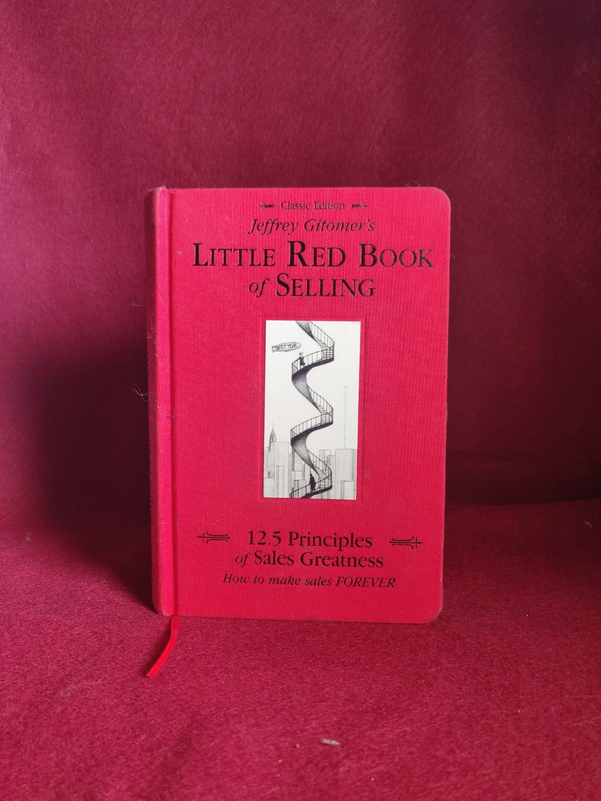 Jeffrey Gitomer Little Red Book of Selling Hardcover 2023 Sales Guide