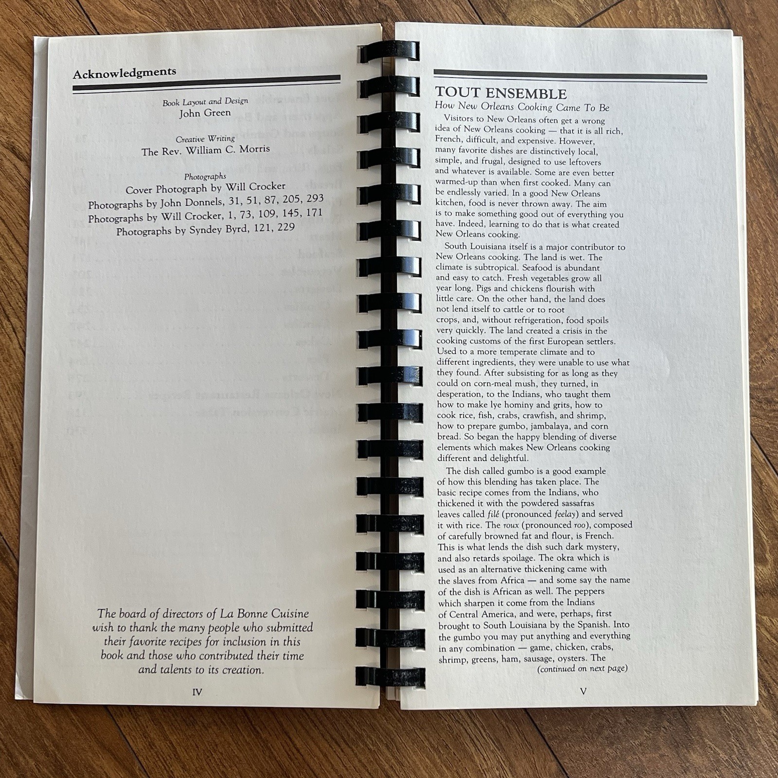 1980s La Bonne Cuisine Cooking New Orleans Style Cookbook Creole Cajun Recipes