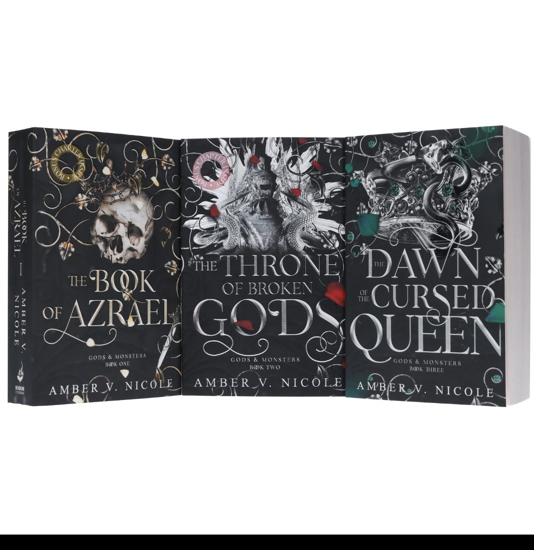 Gods & Monsters Series By Amber V. Nicole 3 Books Collection Set -PaperBack –