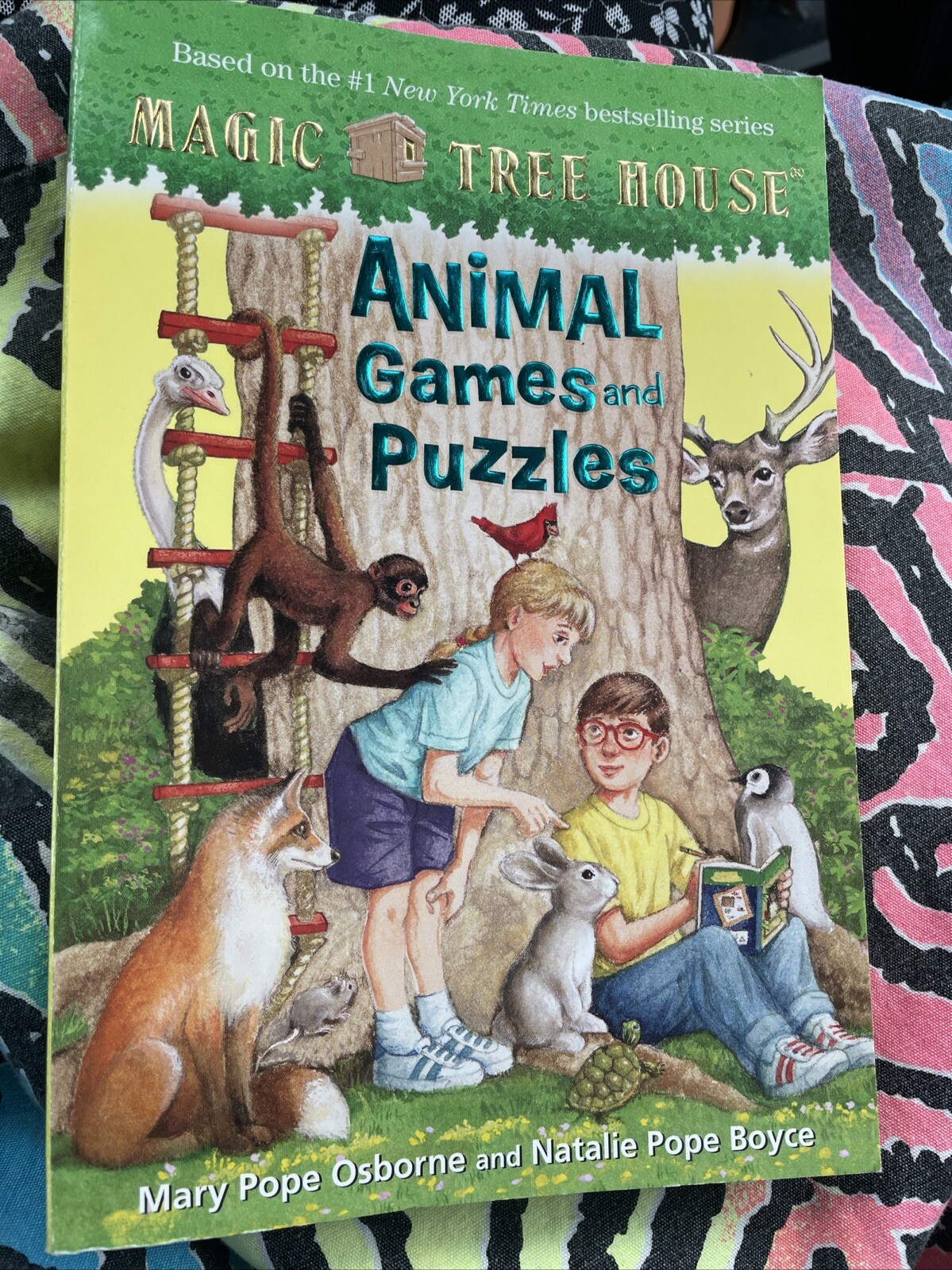 Animal Games and Puzzles by Natalie Pope Boyce and Mary Pope Osborne (2015,…