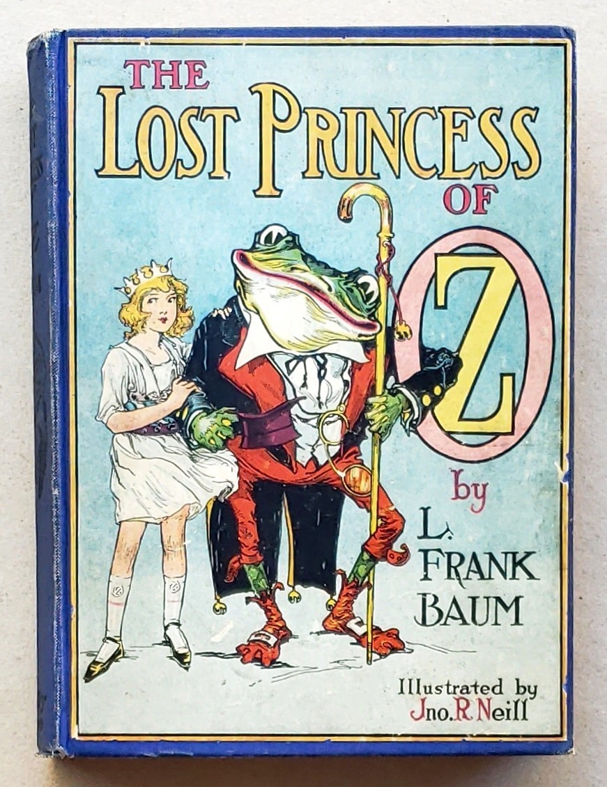 The Lost Princess of Oz Later Edition with 12 Colored Plates