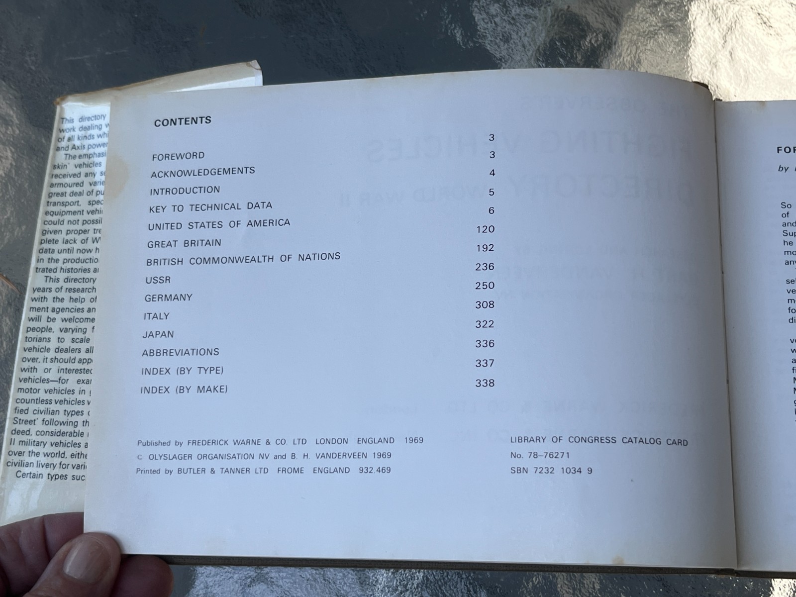 The Observer’s FIGHTING VEHICLES Directory – World War II, – 1969