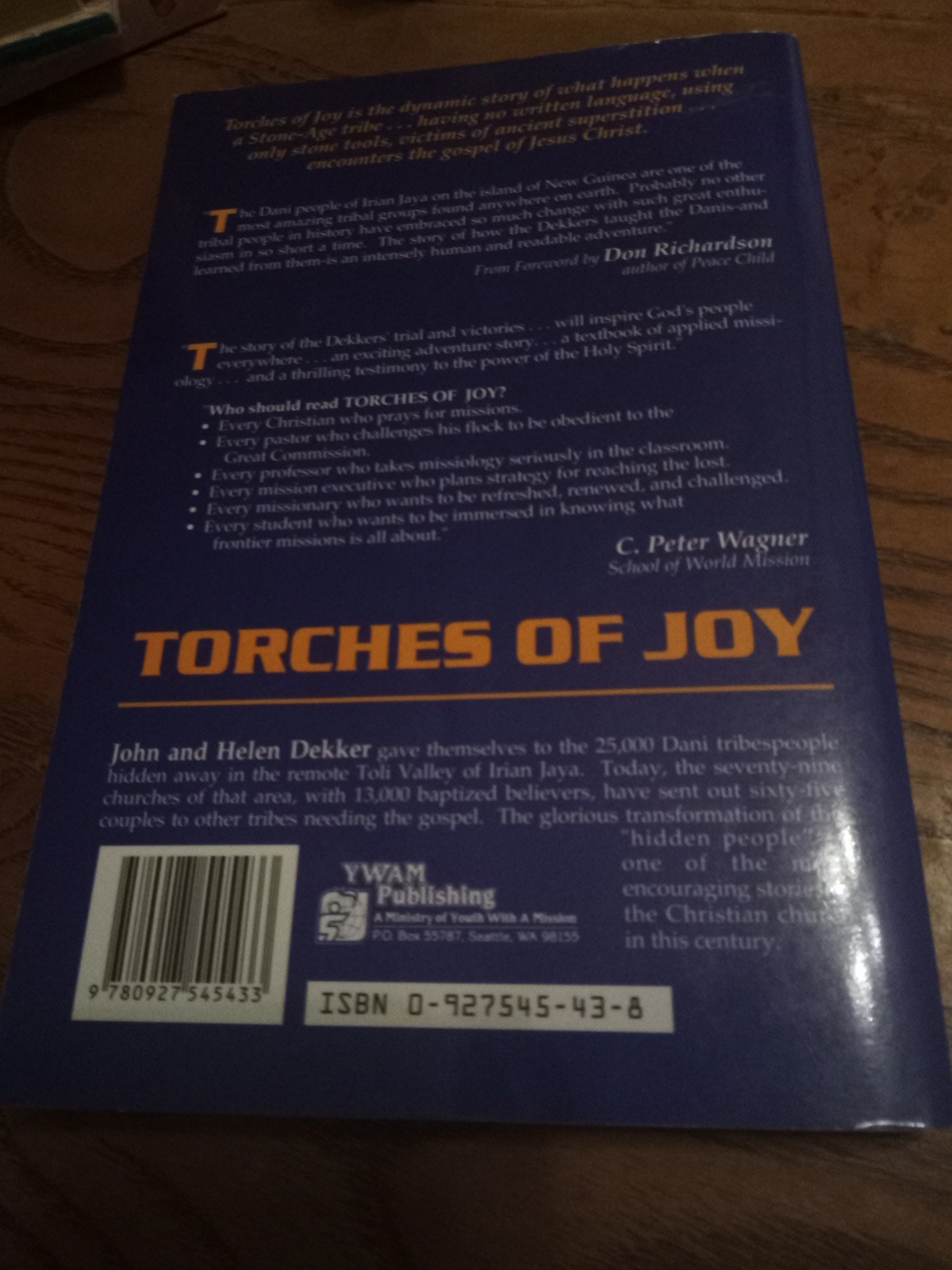 International Adventures – Torches of Joy : A Stone Age Tribe’s Encounter…