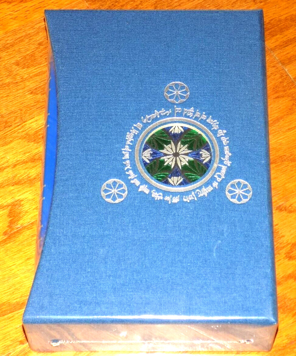 Silmarillion Hardcover J.R.R. Tolkien Deluxe Illustrated Edition Slip Case NEW