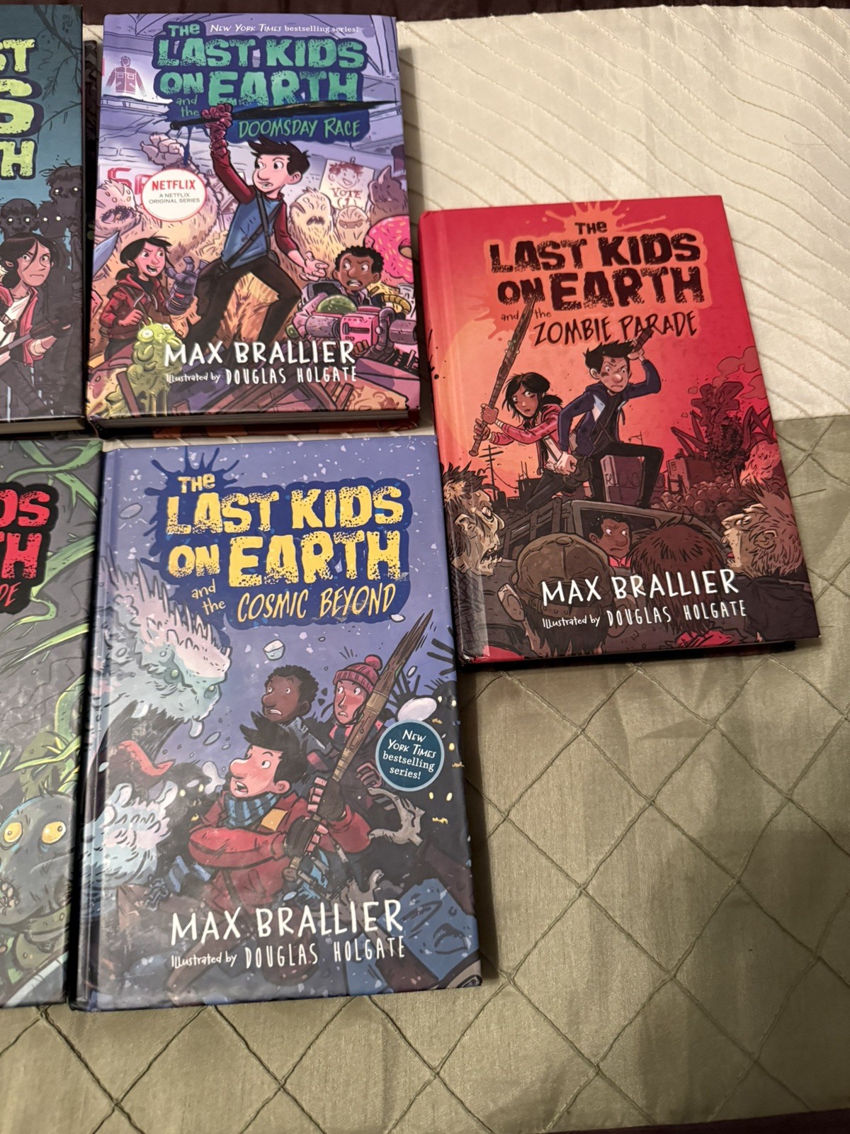 The Last Kids on Earth Book Hardcover LOT SET Of 7 Max Brallier Netflix Series