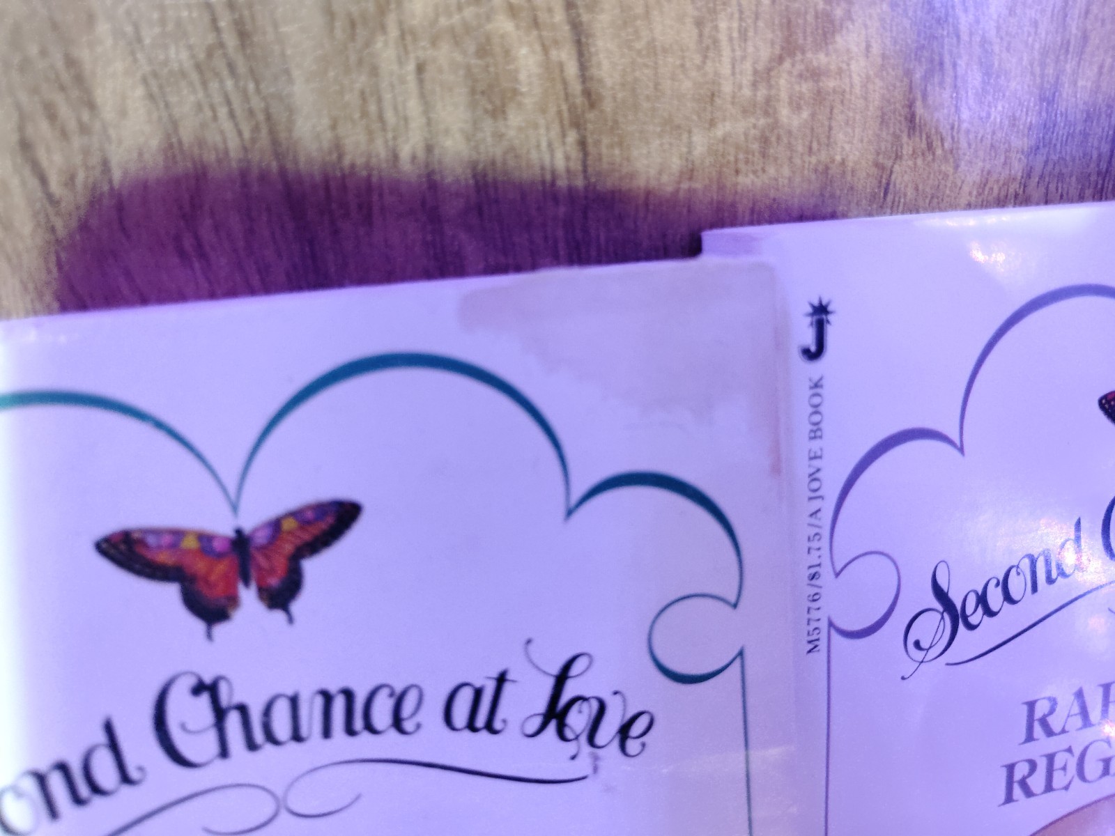 Second Chance at Love Lot 6 Vintage PB #2 #1 #3 #8 #80 #85 Jove Romance Butterfl