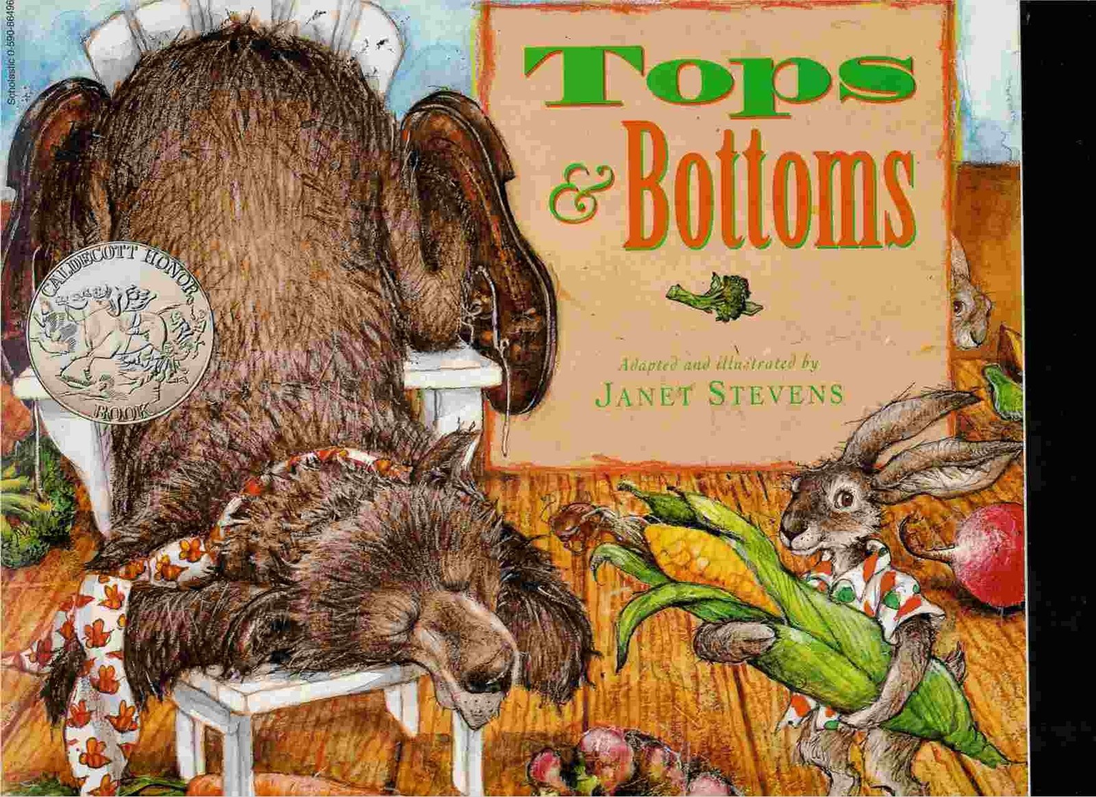 Tops & Bottoms – paperback Janet Stevens