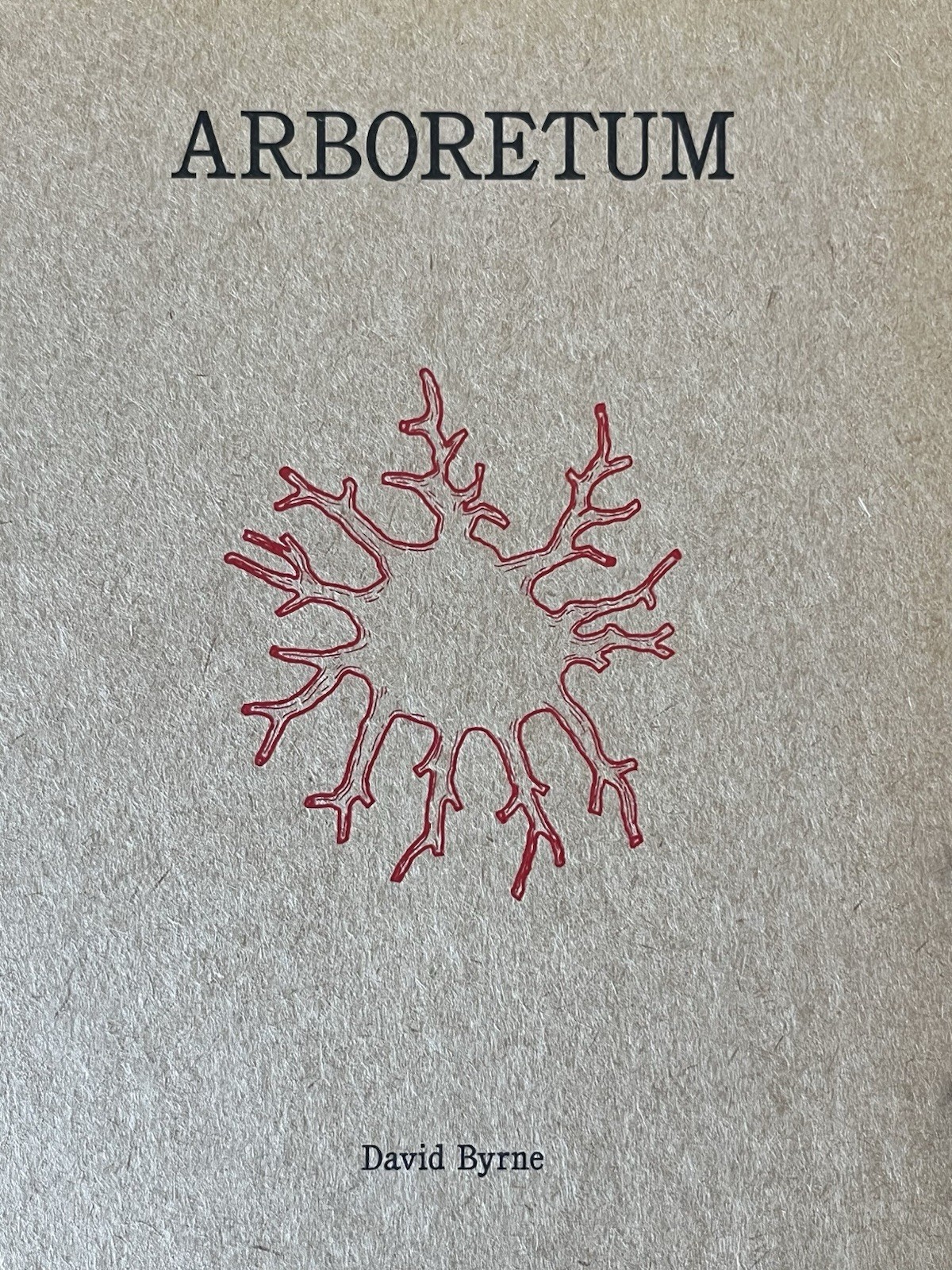 David Byrne Arboretum McSweeney’s 2006 Conceptual Art Book Illustrated