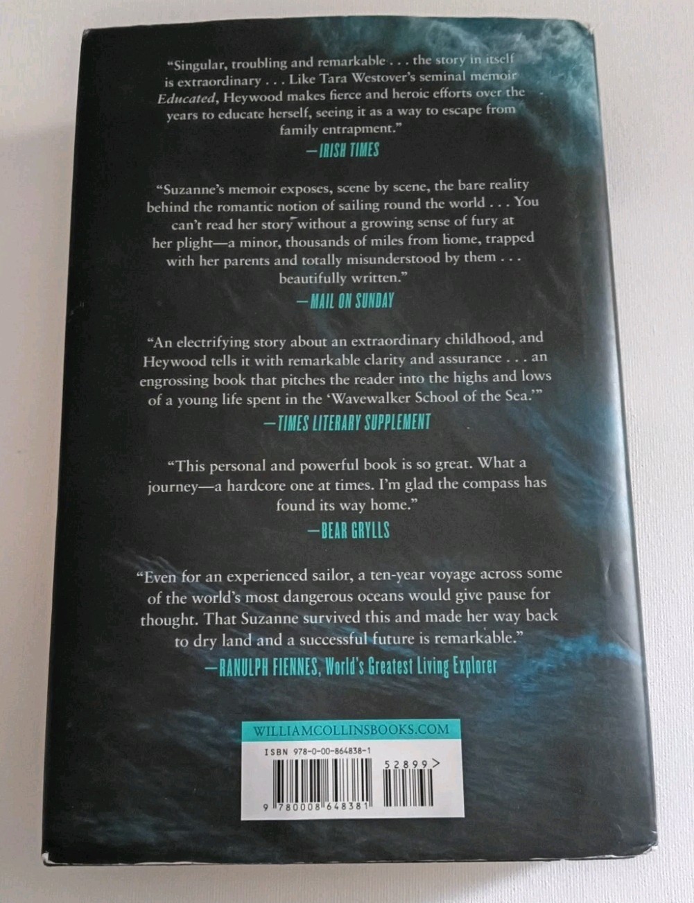 Wavewalker: A Memoir of Breaking Free By Suzanne Heywood Hardcover Book