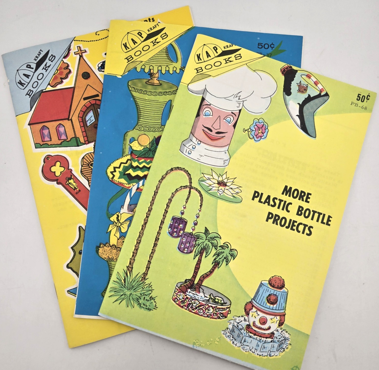 KAP Kraft Books Lot of 3 Vintage 1966 Issues Crafts