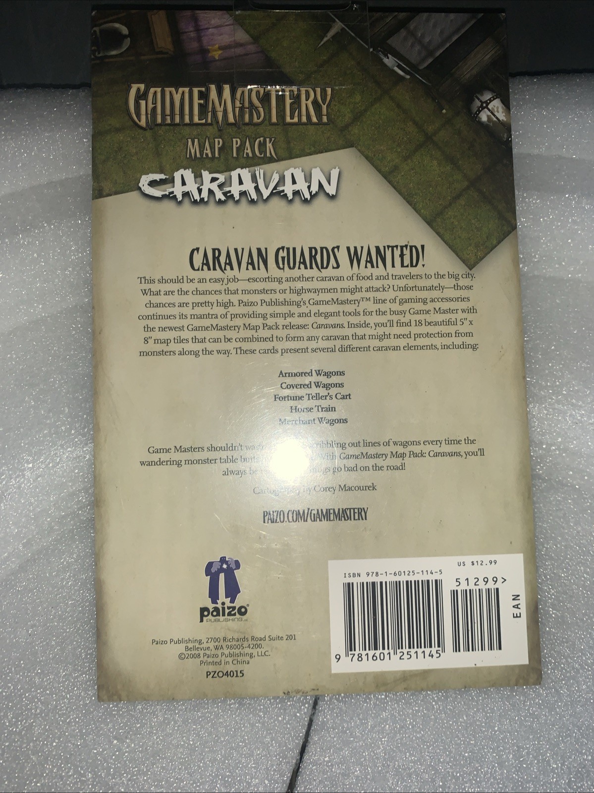 Caravan by Corey MacOurek and Paizo Staff (2008, Game)