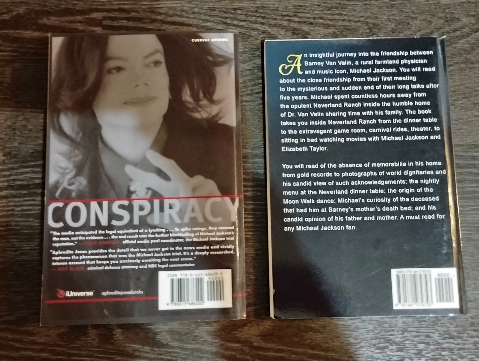 Michael Jackson Conspiracy: New Edit. by Jones, Aphrodite Neverland Private Conv