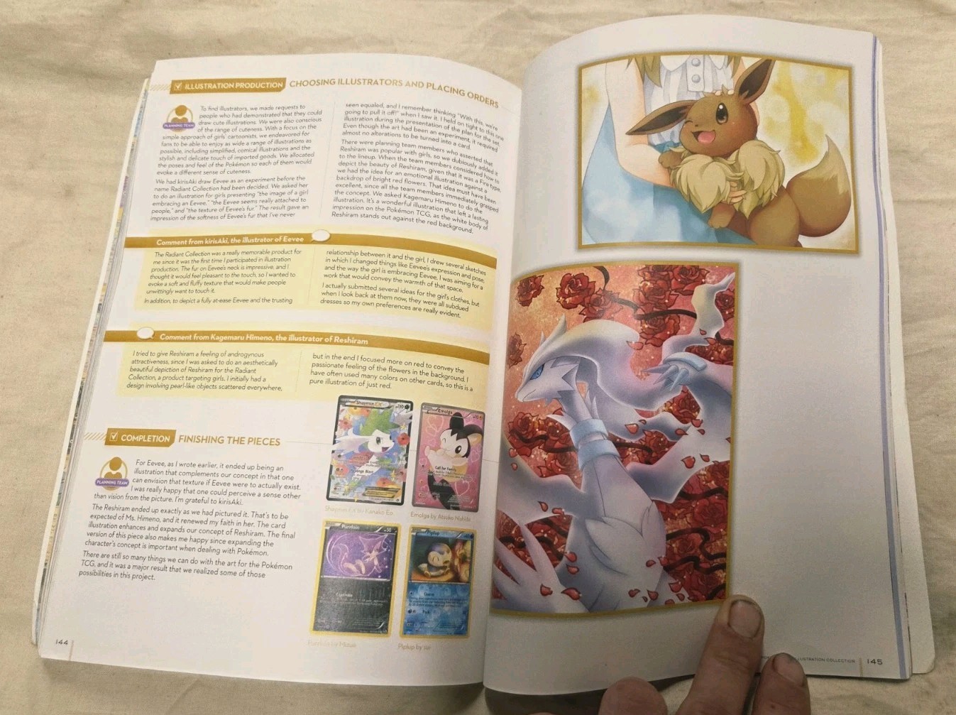 Pokemon Trading Card Game Illustration Collection Art Book (2016 Paperback)