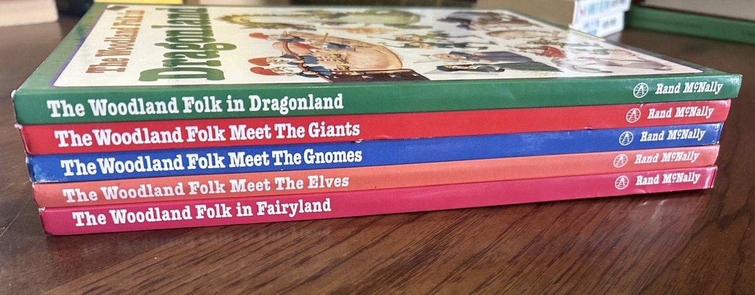 5 The Woodland Folk Meet Gnomes, Elves, Fairyland, Giants & Dragonland Tony Wolf