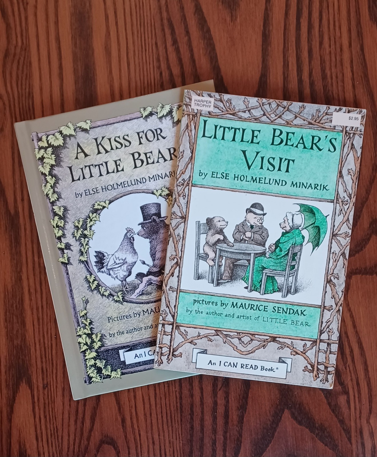 Lot Of Two “Little Bear” Books Else Holmelund Minarik Maurice Sendak Children’s