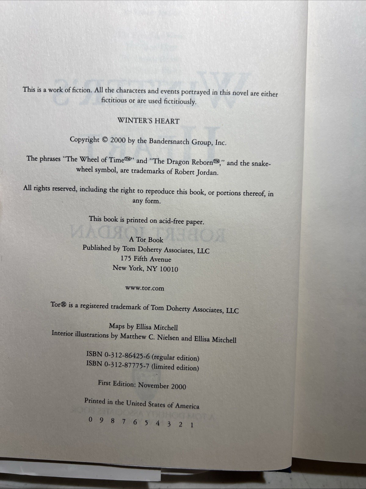 Wheel Of Time Robert Jordan Complete Set Of 15 – All But 1 First Edition