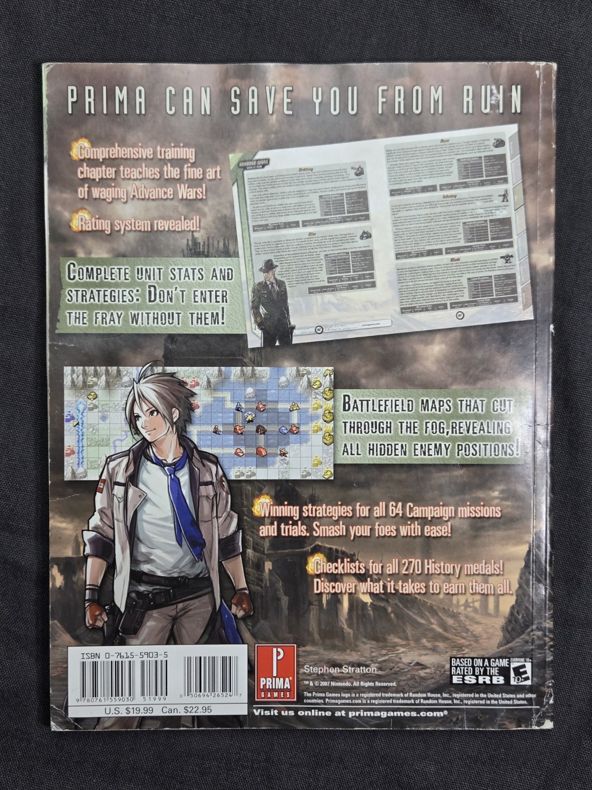 Advance Wars : Days of Ruin by Prima Games Staff and Stephen Stratton (2008,…