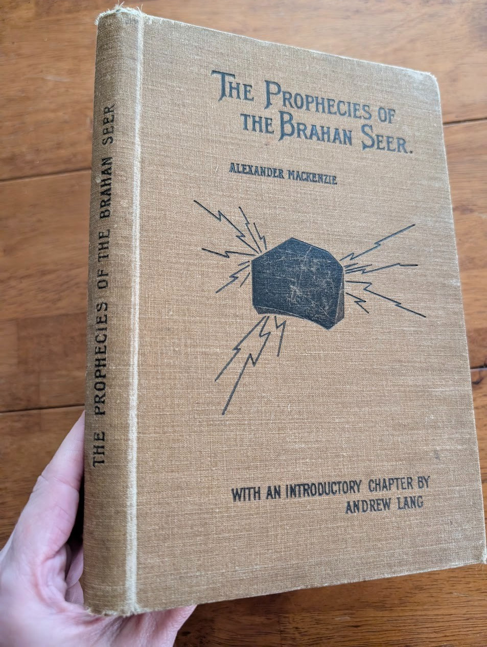 1924 book Prophecies of the Brahan Seer Mackenzie Scottish Oracle Occult