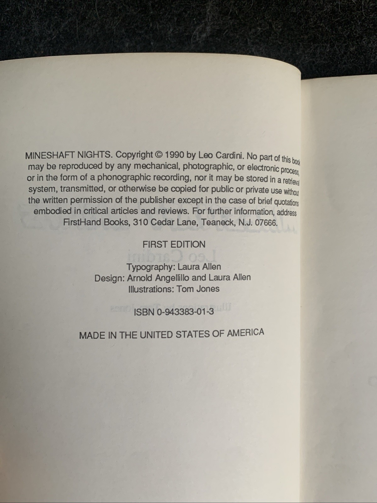 Mineshaft Nights by Leo Cardini (1990, Trade Paperback) : Gay Erotica