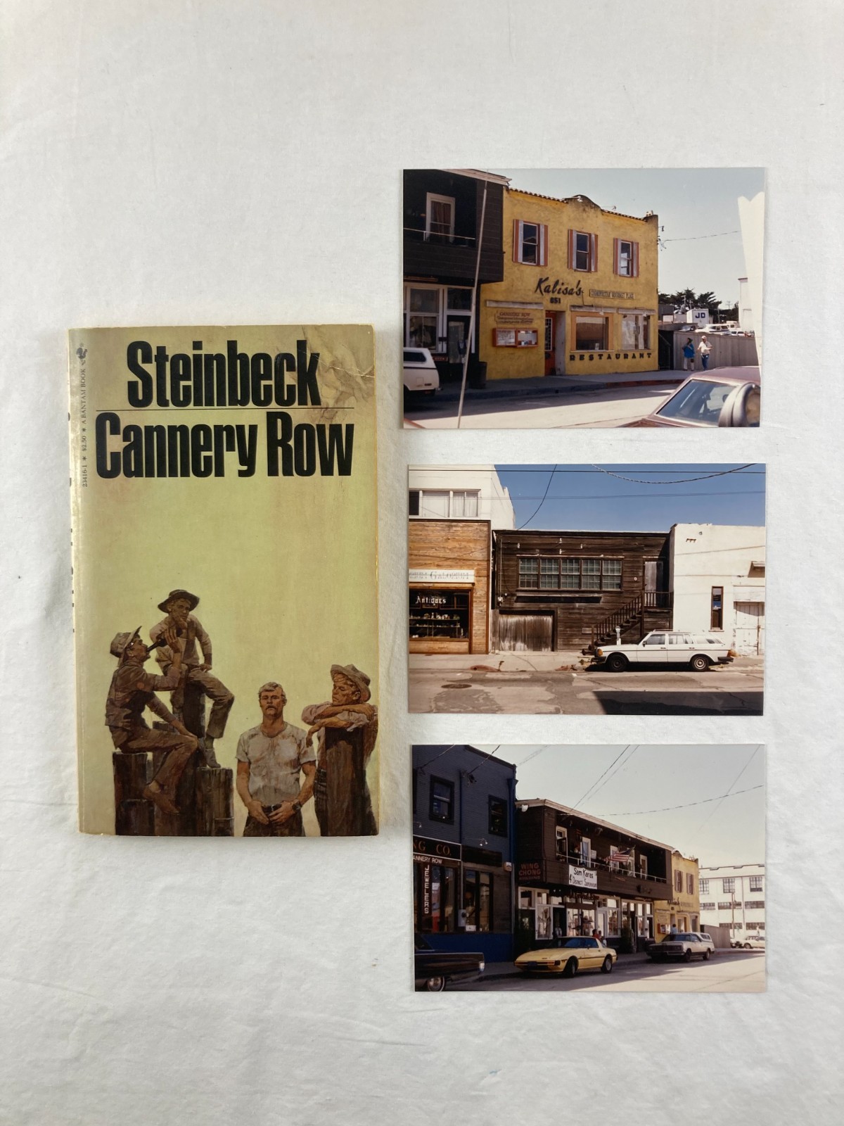 6 John Steinbeck East of Eden Grapes of Wrath Cannery Row (Ephemera) +3 More PBs