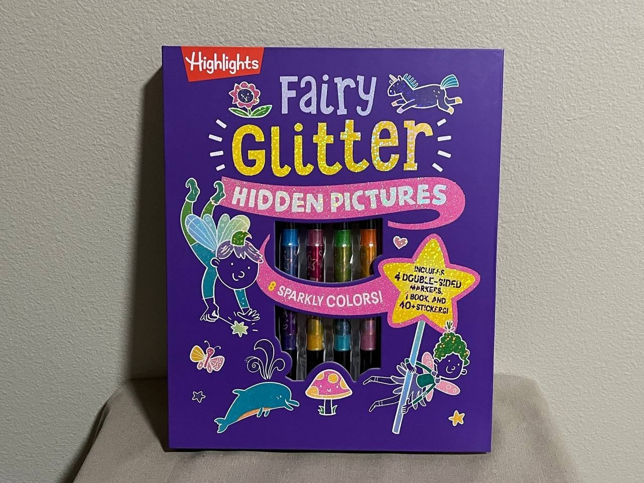 Fairy Glitter Hidden Pictures by Highlights – 2026 Brand New Activity Book