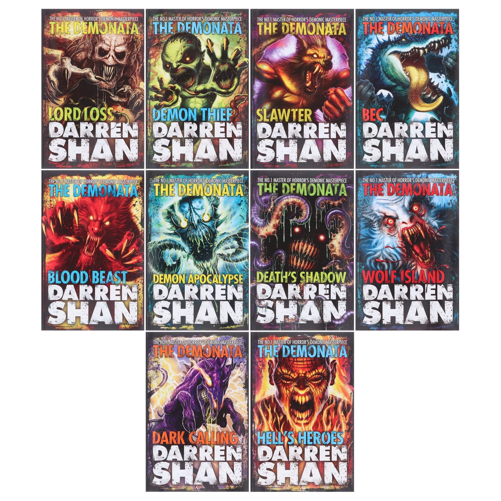 The Demonata 10 Books Collection By Darren Shan – Age 10 years and up -Paperback