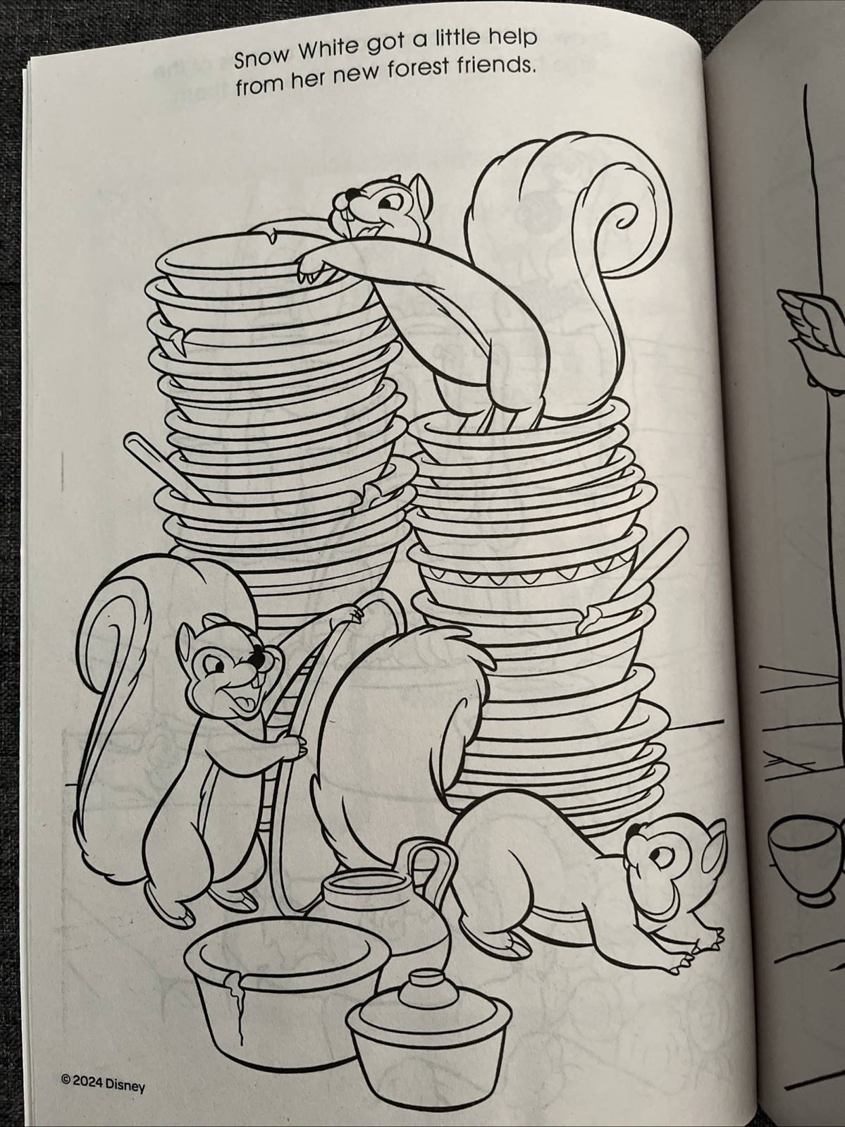 Snow White Jumbo Coloring & Activity Book Puzzles Games Disney Bonus Character