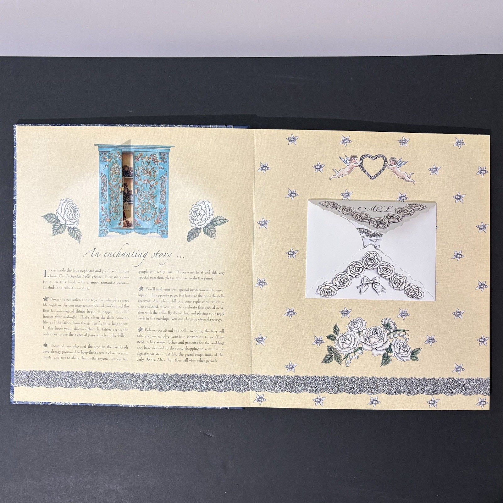 The Enchanted Dolls’ House Wedding Pop Up Story Book ~ Robyn Johnson Hard Cover