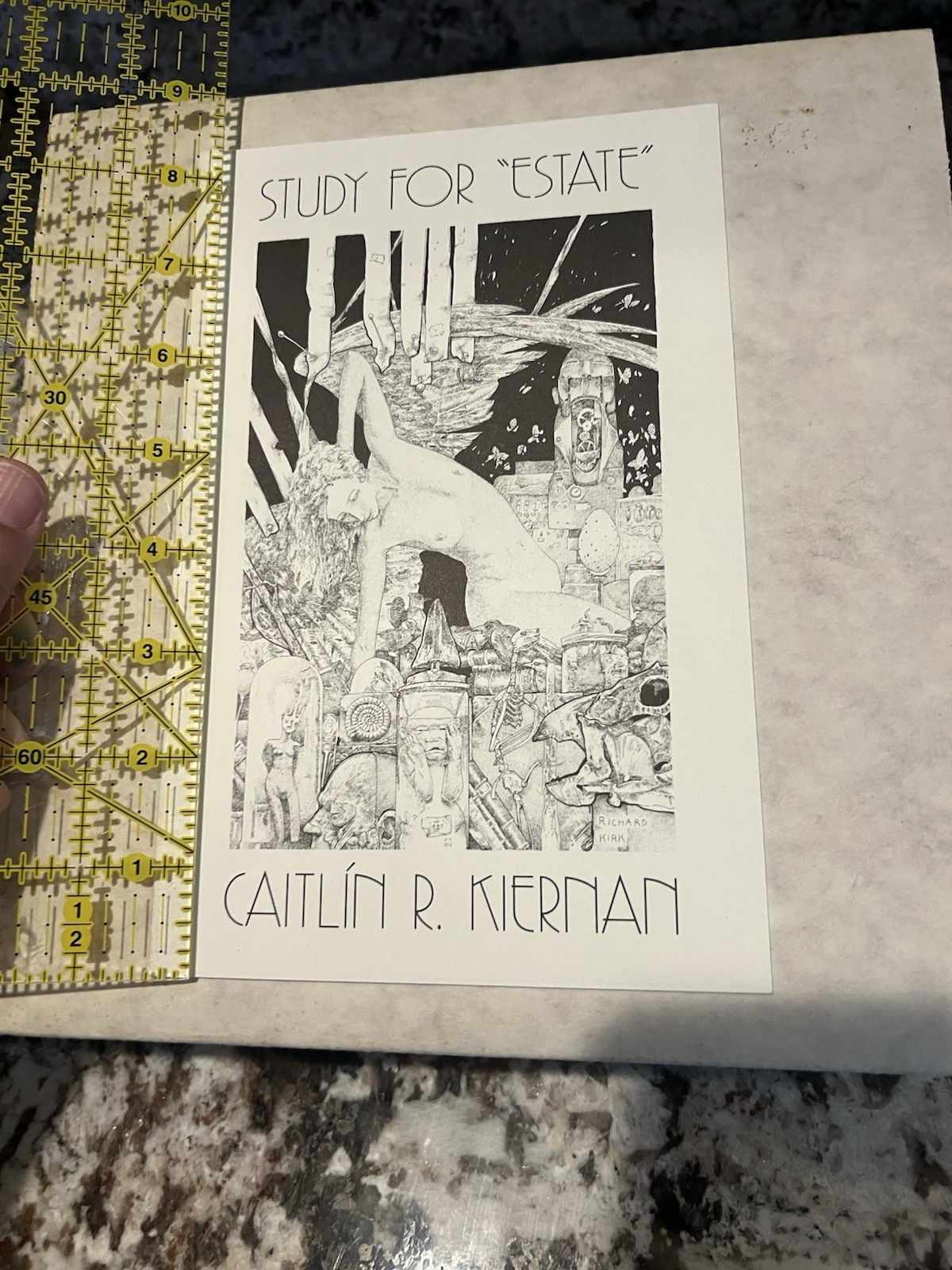 Chapbook Study for “Estate” by Caitlín R. Kiernan published by Gauntlet Press