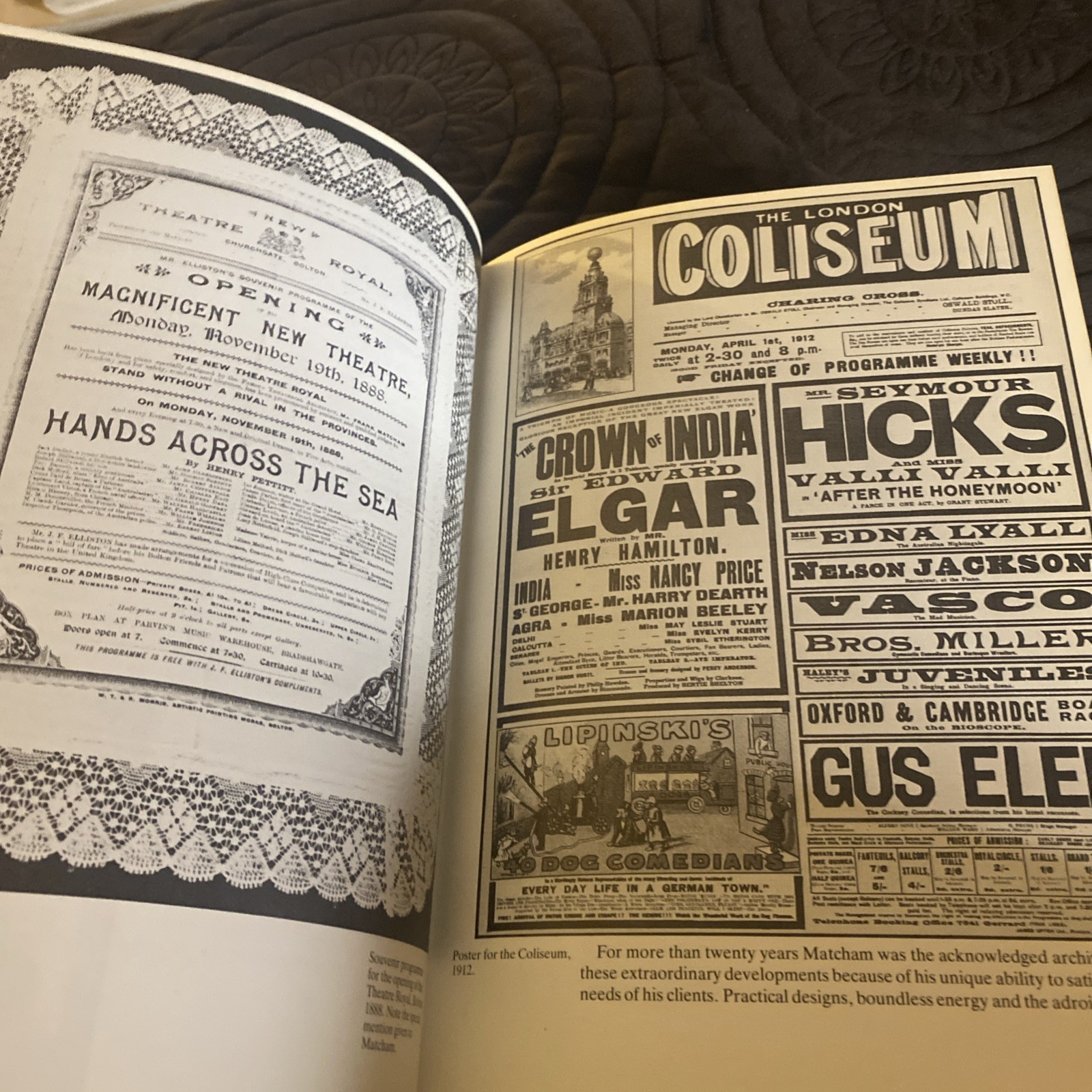 Frank Matcham: Theatre Architect Ed. By Brian Walker (1980) Architects Library