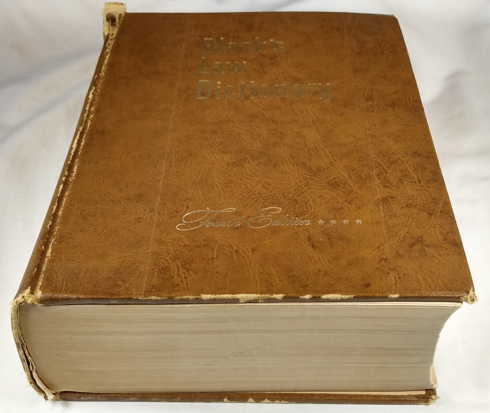 BLACK’S LAW DICTIONARY Fourth Edition 4th West Publishing Company 1951 Hardcover