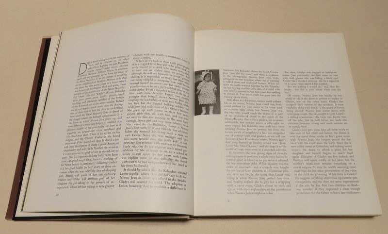 Marilyn: A Biography by Norman Mailer 1st Edition 1973 Hard Cover DJ Book