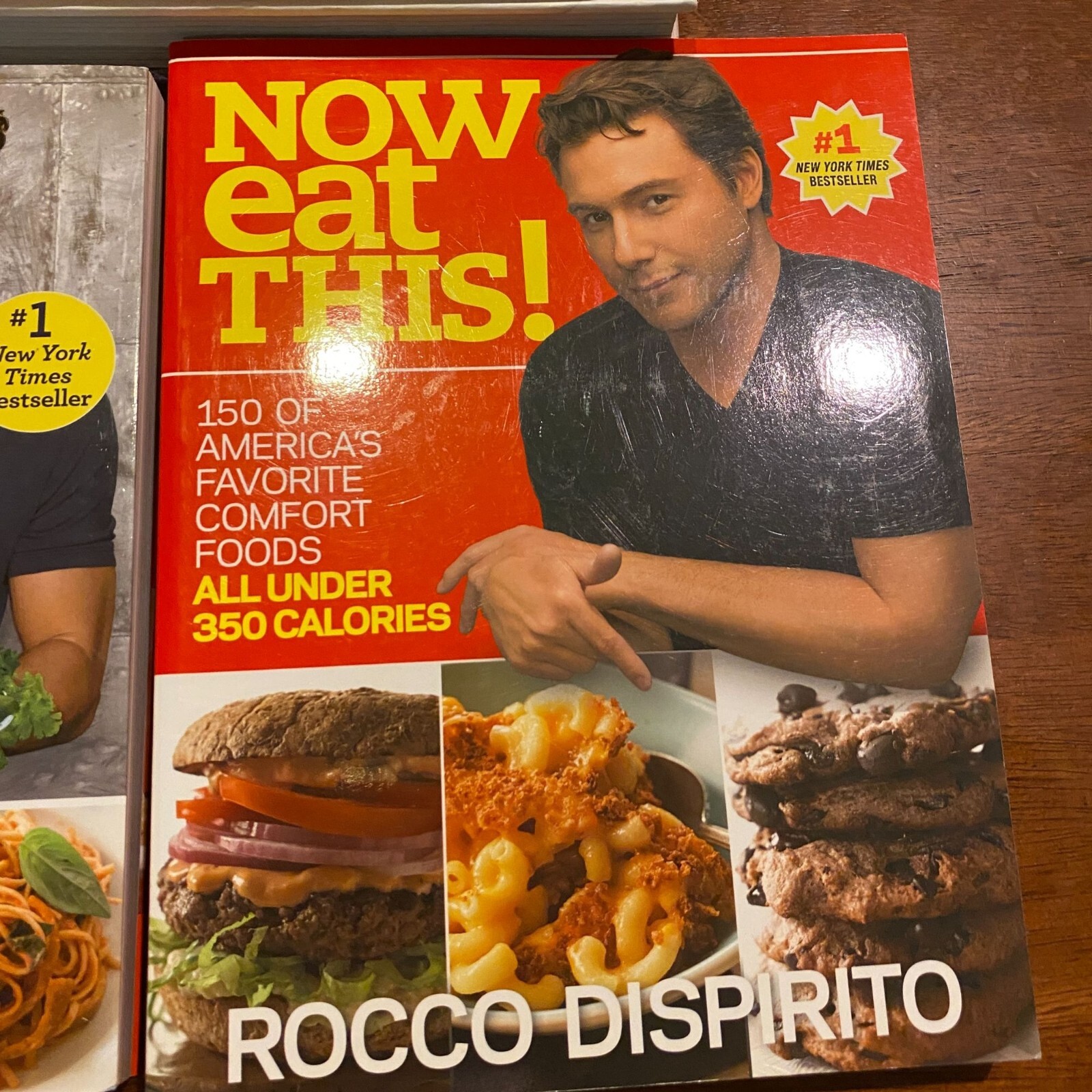 Rocco Dispirito cookbook lot Now eat this Italian comfort foods diet recipe book