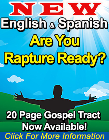 SPANISH/ENGLISH, RAPTURE BIBLE Tracts, 40 Pack in 2 Covers, 20 Pages Each